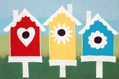 Trans Ocean Visions III Collection 3258/44 BIRDHOUSES MULTI