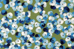 Trans Ocean Visions III Collection 4138/03 PANSY BLUE/GREEN