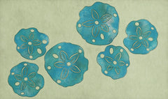 Trans Ocean Visions III Collection 4140/03 SAND DOLLAR BLUE/AQUA