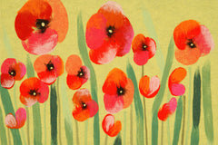 Trans Ocean Visions IV Collection 3237/24 POPPIES RED