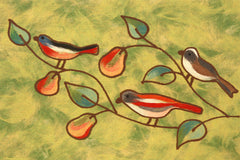 Trans Ocean Visions IV Collection 4119/06 SONG BIRDS GREEN