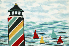 Trans Ocean Visions IV Collection 4155/44 LIGHTHOUSE MULTI