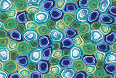 Trans Ocean Visions IV Collection 4166/94 MURANO SWIRL CARIBBEAN