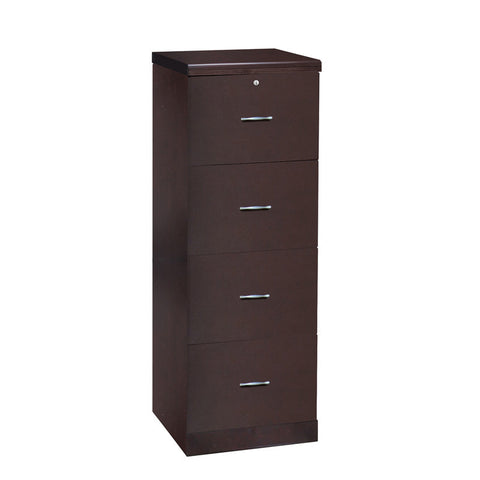 Z-Line Designs 4-Drawer Espresso Vertical File ZL8880-24VFU