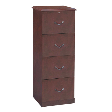 Z-Line Designs 4-Drawer Cherry Vertical File ZL9990-24VFU