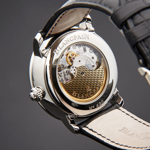 Blancpain Villeret Chronographe Monopoussoir Complete Calendar Automatic - 6685-1127-55B