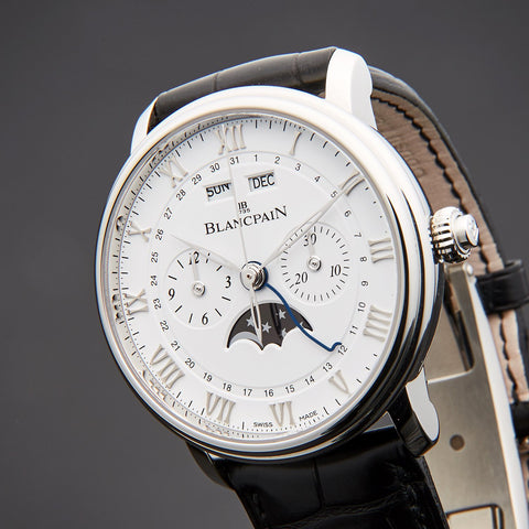 Blancpain Villeret Chronographe Monopoussoir Complete Calendar Automatic - 6685-1127-55B